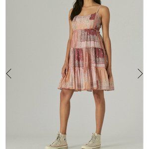 Lucky Brand Tiered Mini Dress